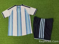 2026 Argentina Home World Cup Soccer Kdsi Kit Jersey+Shorts - view 5