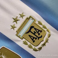 2026 Argentina Home World Cup Soccer Jersey Long Sleeve - view 10