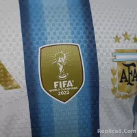 2026 Argentina Home World Cup Player Version Soccer Jersey Long Sleeve - view 9