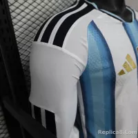 2026 Argentina Home World Cup Player Version Soccer Jersey Long Sleeve - view 10