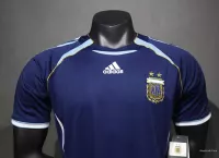 2006 Argentina World Cup Soccer Away Retro Jersey Player Version - view 14