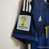 2014 Argentina World Cup Soccer Away Retro Jersey - view 8