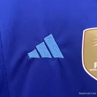 2024 Argentina Copa America Away Soccer Kids Kit Jersey+Shorts - view 5