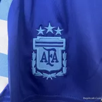 2024 Argentina Copa America Away Soccer Kids Kit Jersey+Shorts - view 7
