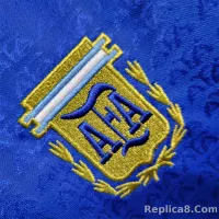 1994 Argentina World Cup Soccer Away Retro Jersey - view 7