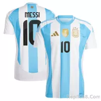 2023/24 Argentina Messi#10 Copa America Home Soccer Jersey - view 1