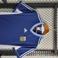 1998 Argentina World Cup Soccer Away Retro Jersey - view 9