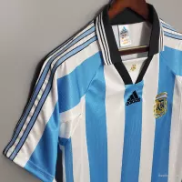 1998 Argentina World Cup Soccer Home Retro Jersey - view 8