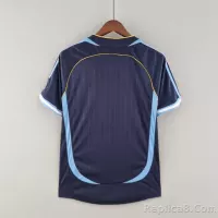 2006 Argentina World Cup Soccer Away Retro Jersey - view 3