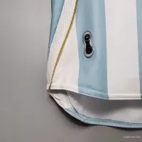 2006 Argentina World Cup Soccer Home Retro Jersey - view 8