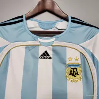 2006 Argentina World Cup Soccer Home Retro Jersey - view 9