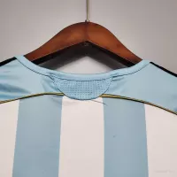 2006 Argentina World Cup Soccer Home Retro Jersey - view 10