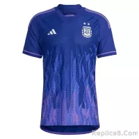 2022 Argentina World Cup Soccer Away Jersey Player Version - view 1