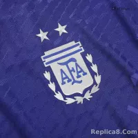 2022 Argentina World Cup Soccer Away Jersey Player Version - view 8