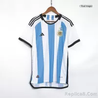 2022 Argentina World Cup Champion Edition 3 stars Home Jersey Player Version - view 7