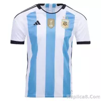 2022 Argentina World Cup Champion Edition 3 stars Home Jersey - view 4