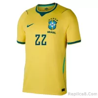 JOÃO PEDRO #22 Brazil Home Jersey World Cup 2026 - view 3