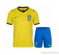 2026 Brazil Home World Cup Football Adult Kit Jersey+Shorts - view 1