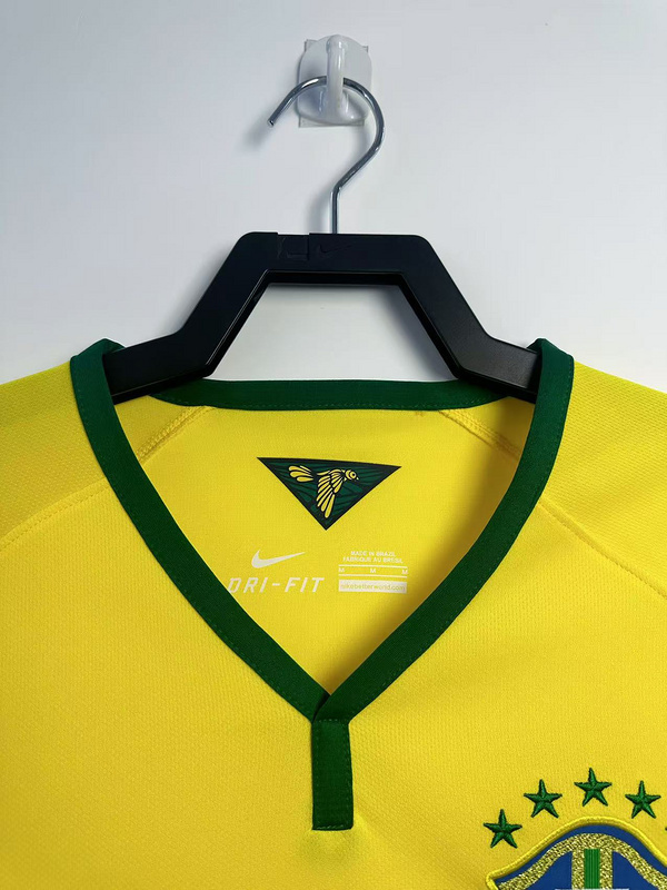 2014 Brazil World Cup Home Retro Soccer Jersey - gallery