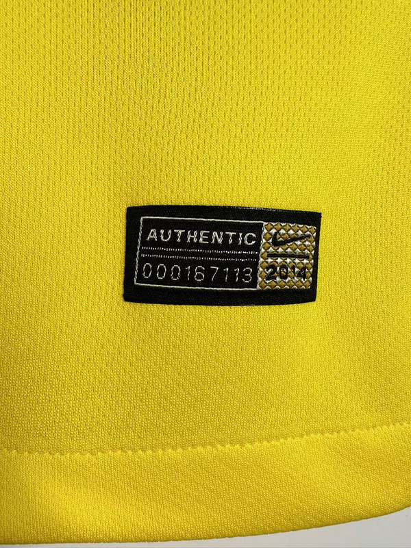 2014 Brazil World Cup Home Retro Soccer Jersey - gallery