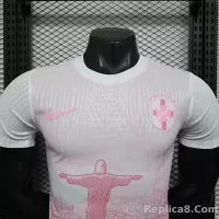 2025 Brazil Pink Special Edition Kit Player Version Soccer Jersey - view 9