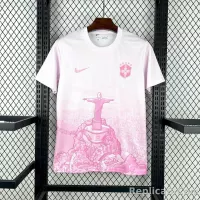 2025 Brazil Cristo Redemption Pink Special Edition T-Shirt - view 1