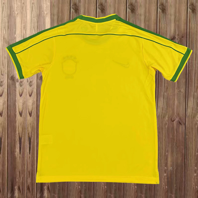 1998 Brazil World Cup Home Signed Edition Retro Jersey - gallery