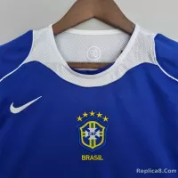 2004 Brazil World Cup Away Retro Soccer Jersey - view 5