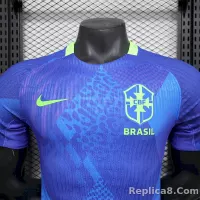 25-26 Brazil  Away Player Version Shirt Football - view 8