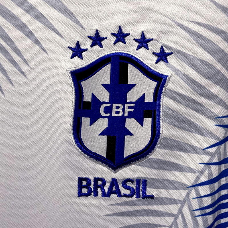 2022 Brazil Concept White Soccer Jersey - gallery