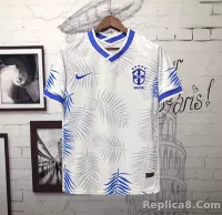 2022 Brazil Concept White Soccer Jersey - view 1