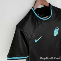 2022 Brazil Concept Black Jersey - view 4