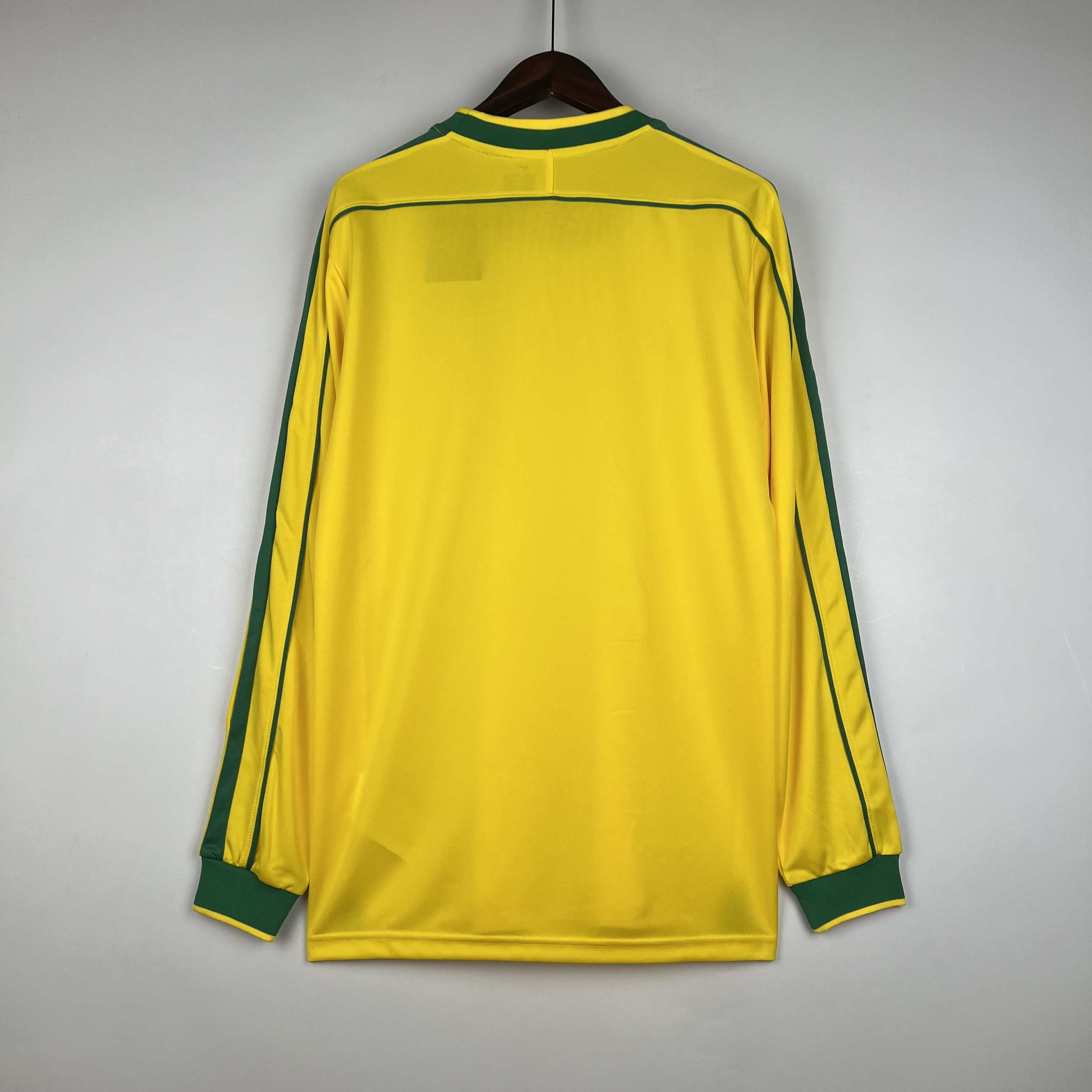 1998 Brazil World Cup Home Retro Jersey Long Sleeve - gallery
