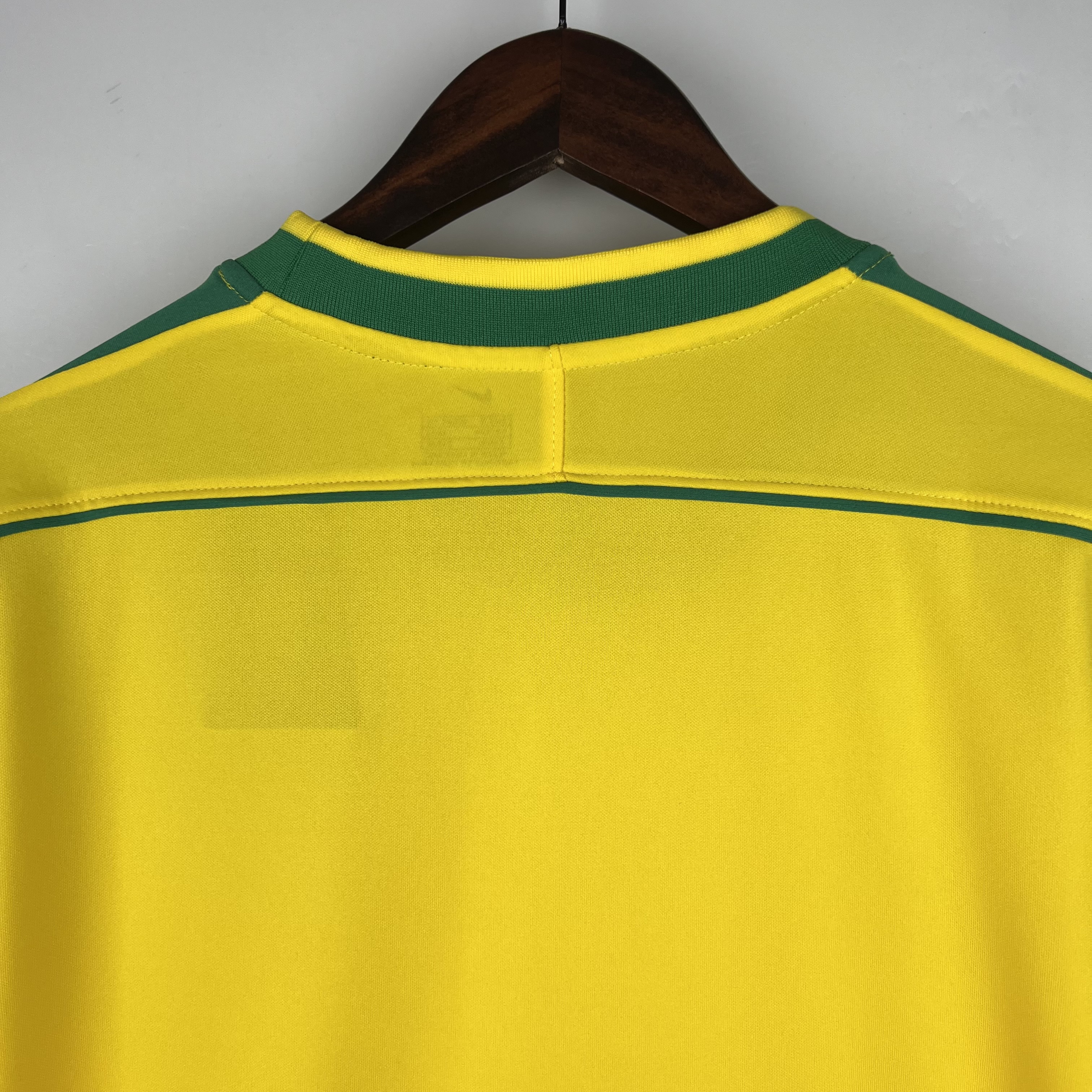 1998 Brazil World Cup Home Retro Jersey Long Sleeve - gallery
