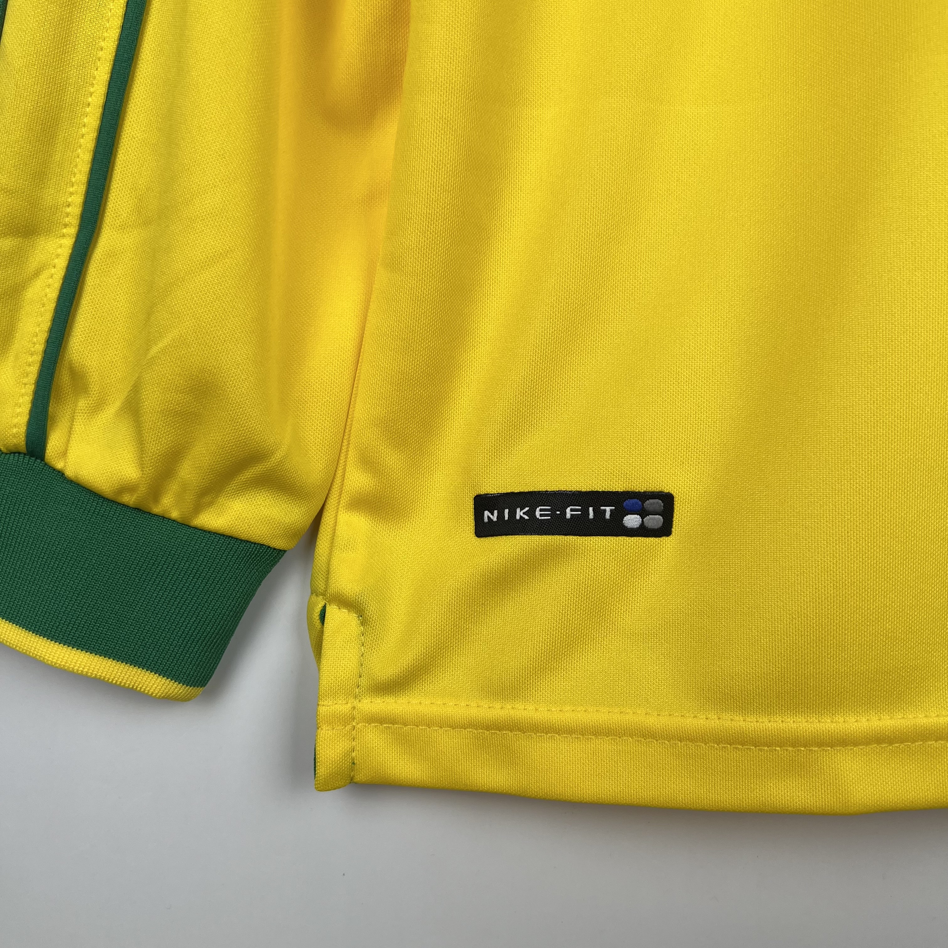 1998 Brazil World Cup Home Retro Jersey Long Sleeve - gallery
