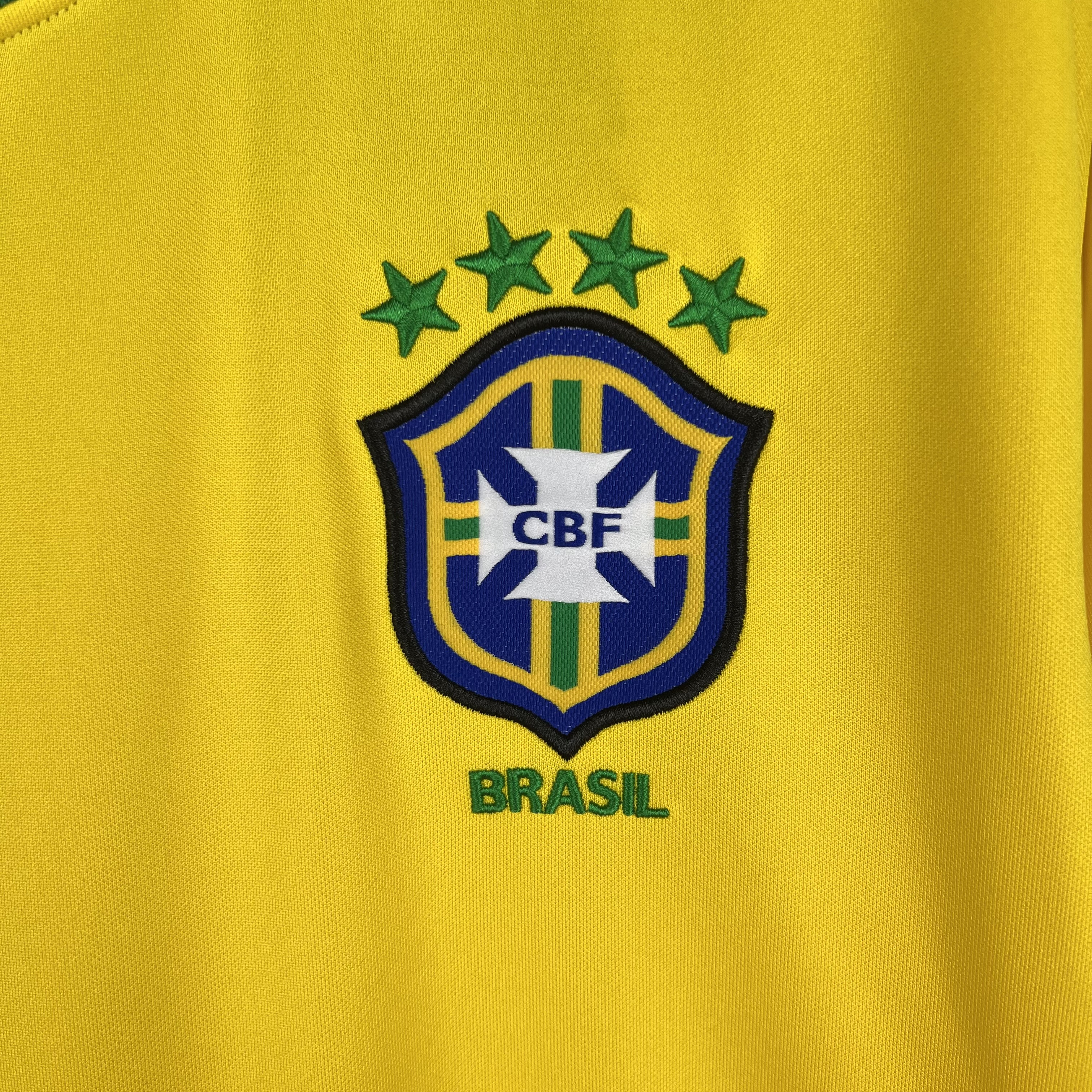 1998 Brazil World Cup Home Retro Jersey Long Sleeve - gallery