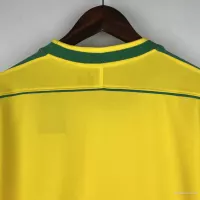 1998 Brazil World Cup Home Retro Jersey Long Sleeve - view 5