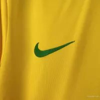 1998 Brazil World Cup Home Retro Jersey Long Sleeve - view 10