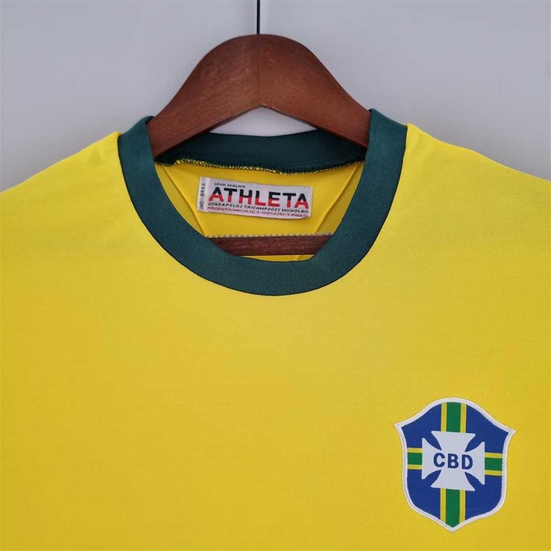 1970 Brazil World Cup Home Retro Jersey - gallery