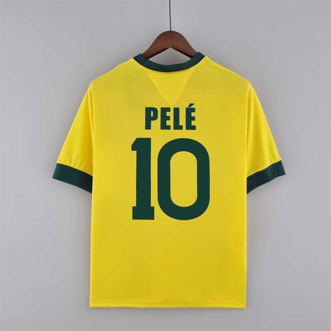 1970 Brazil World Cup Home Retro Jersey - gallery