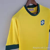 1970 Brazil World Cup Home Retro Jersey - view 5
