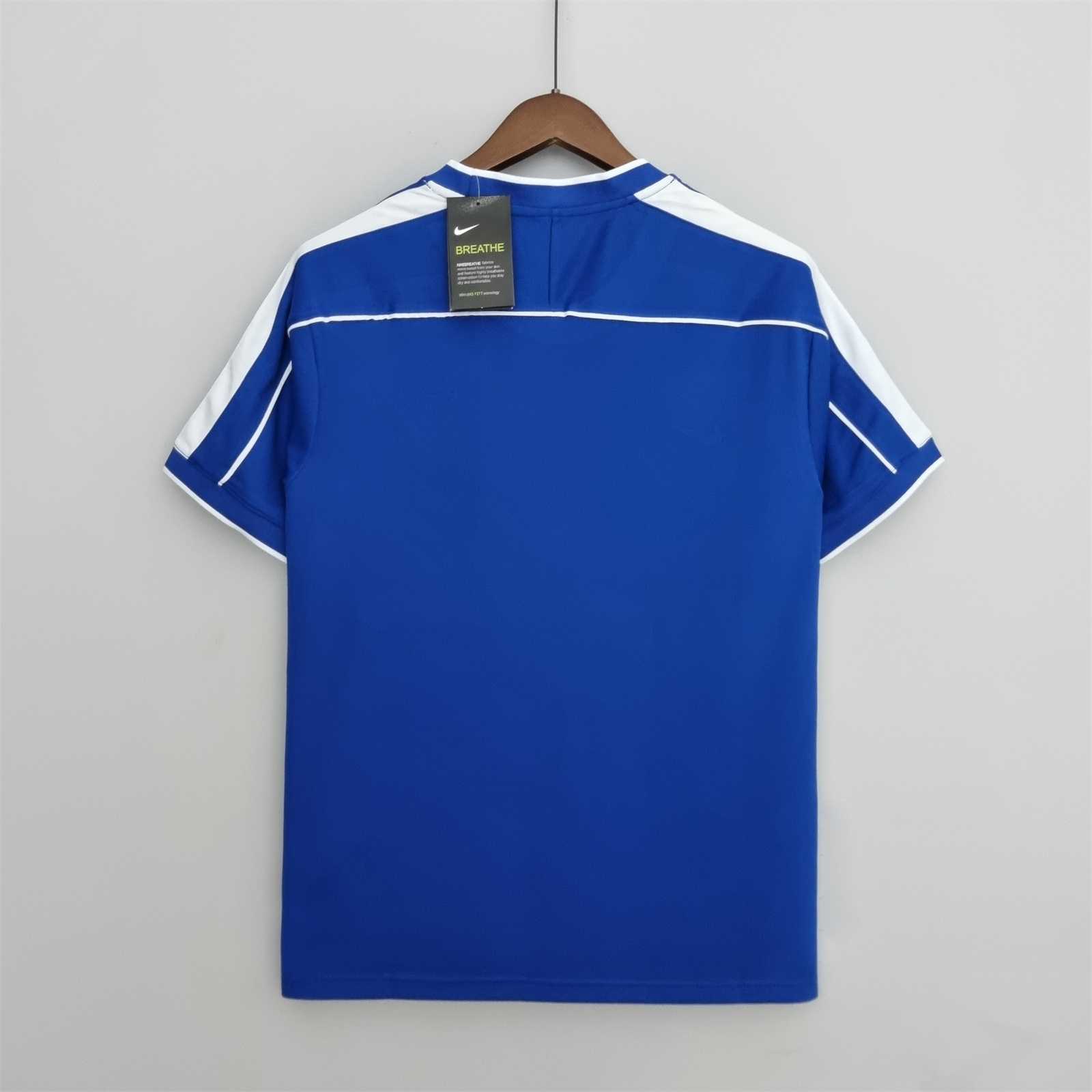 1998 Brazil World Cup Away Retro Jersey - gallery