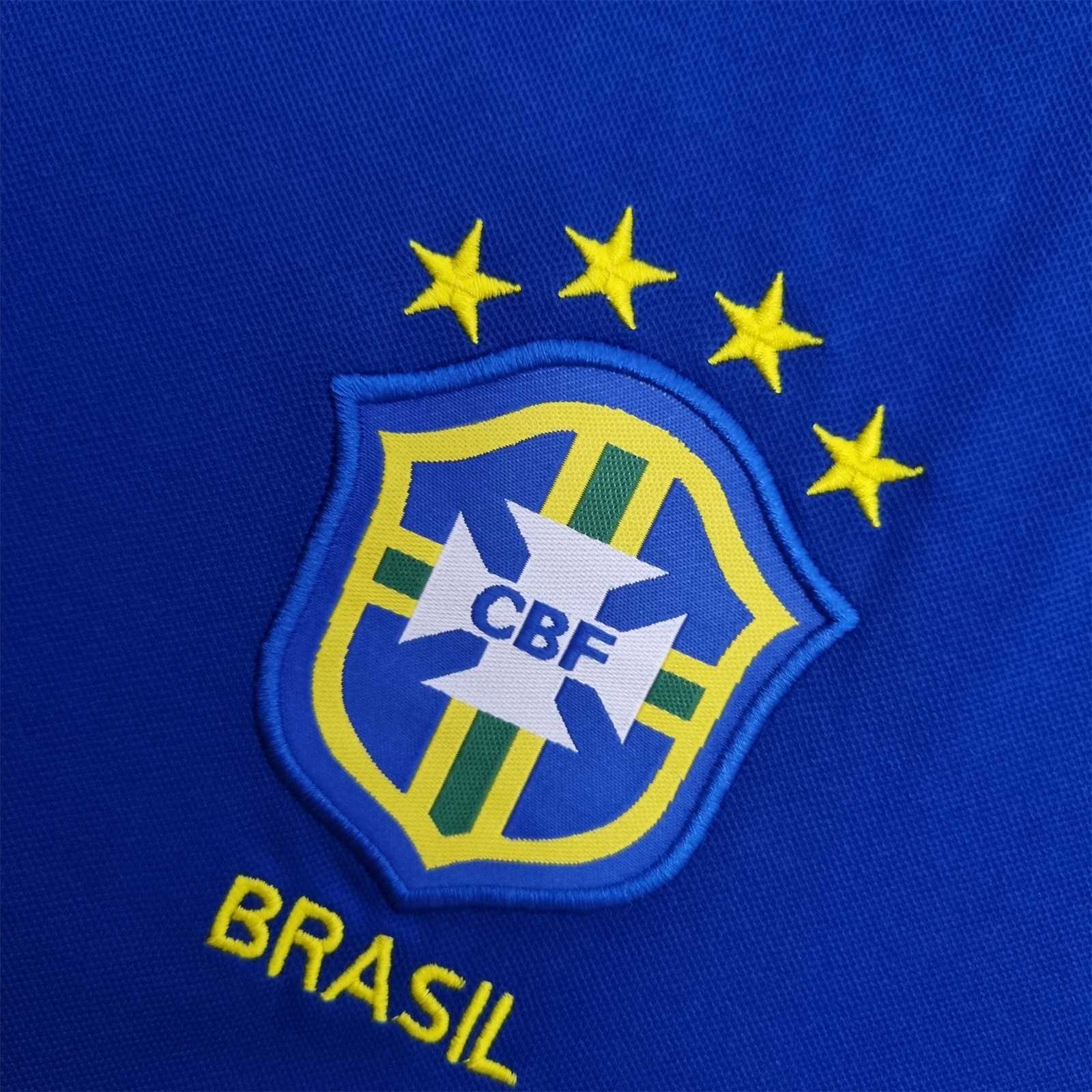 1998 Brazil World Cup Away Retro Jersey - gallery