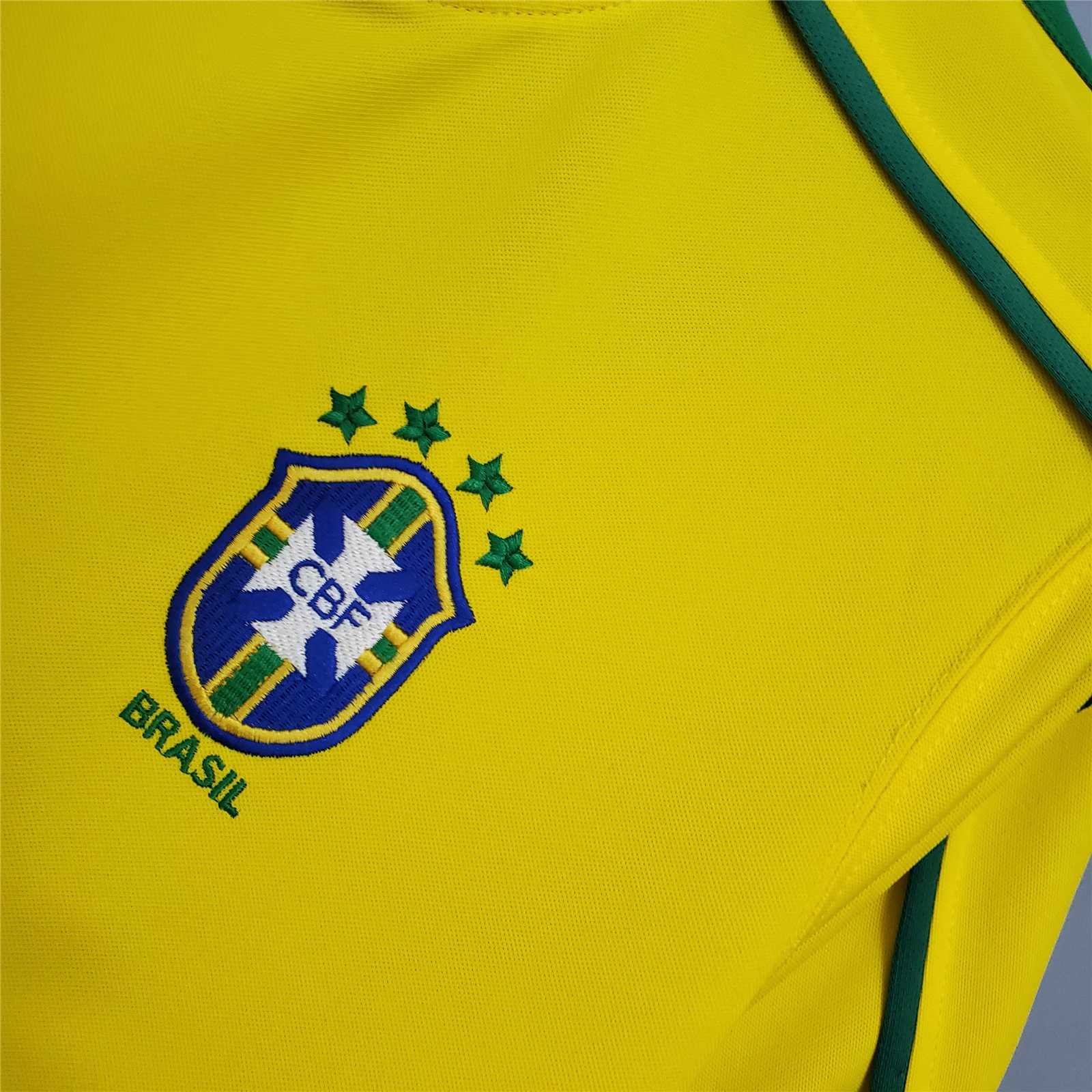 1998 Brazil World Cup Home Retro Jersey - gallery