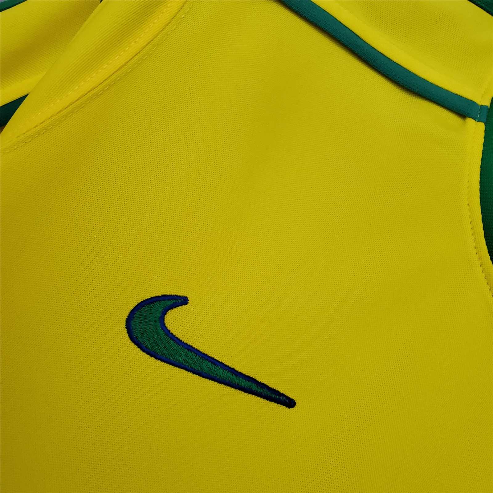 1998 Brazil World Cup Home Retro Jersey - gallery