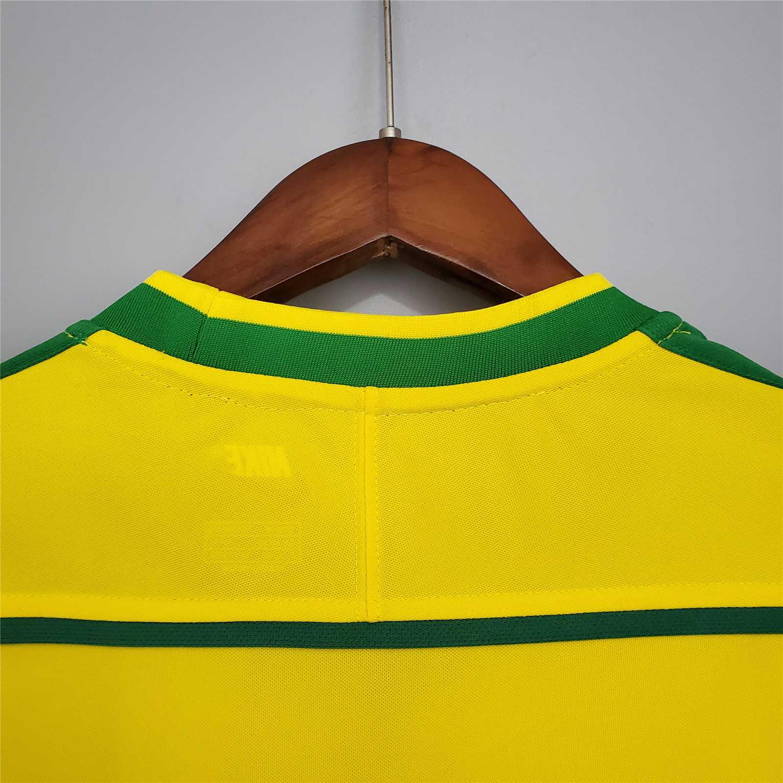 1998 Brazil World Cup Home Retro Jersey - gallery