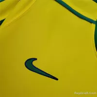 1998 Brazil World Cup Home Retro Jersey - view 5