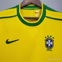 1998 Brazil World Cup Home Retro Jersey - view 9