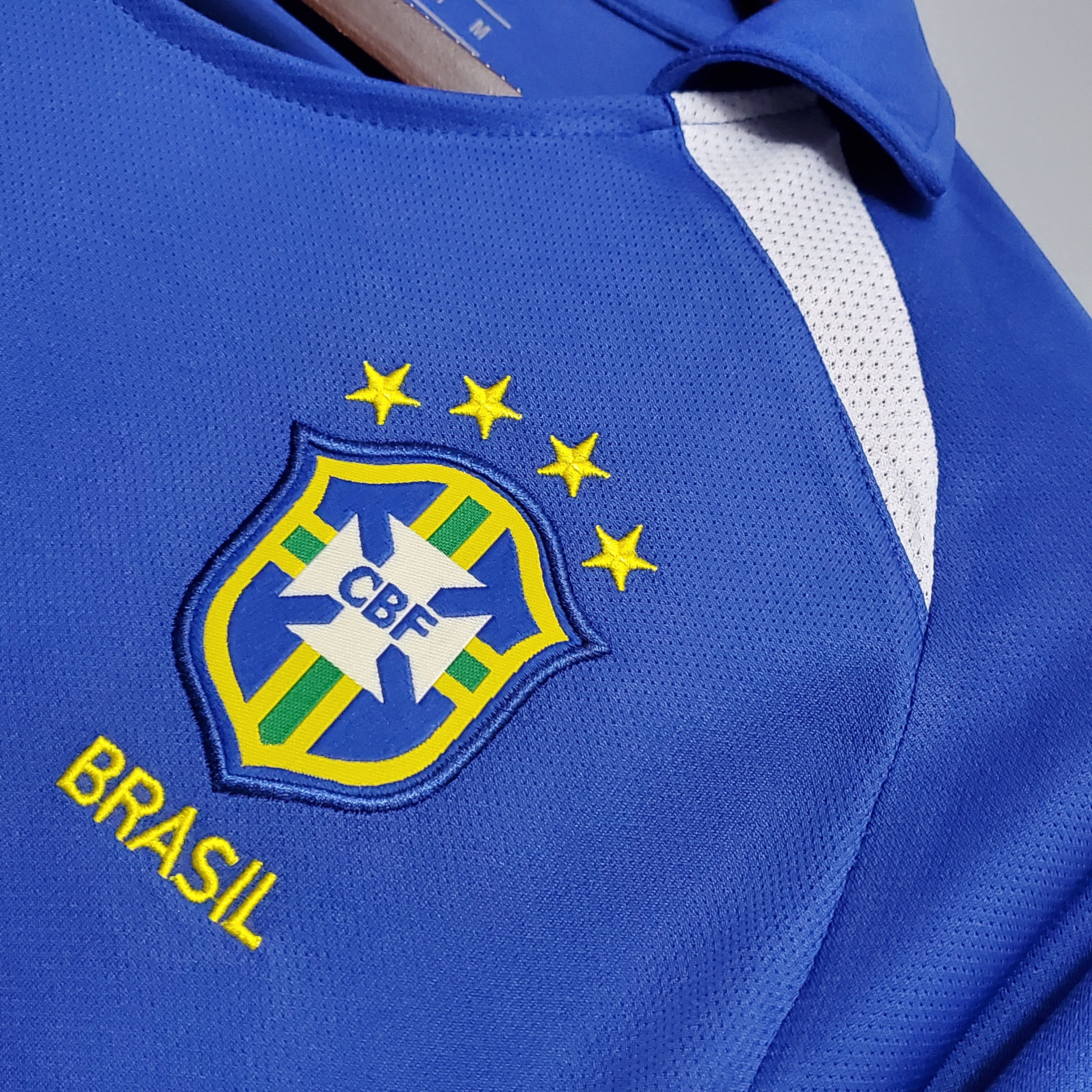 2002 Brazil World Cup Away Retro Jersey - gallery