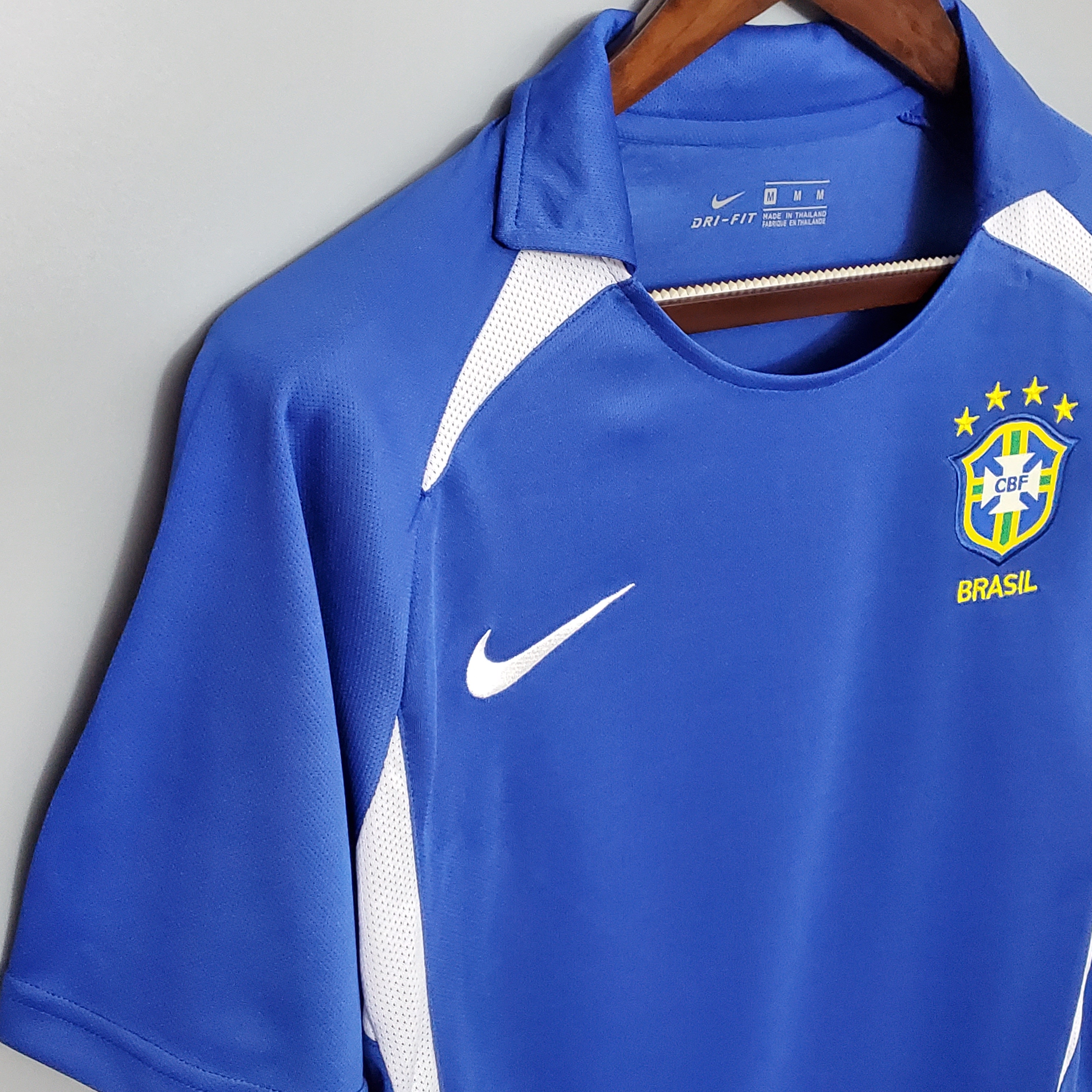 2002 Brazil World Cup Away Retro Jersey - gallery